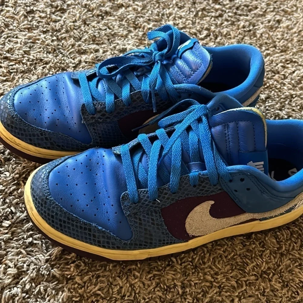 Nike Dunk Low Undefeated 5 On It Dunk vs. AF1 size 10.5